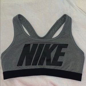 Nike Dark Grey Sports Bra